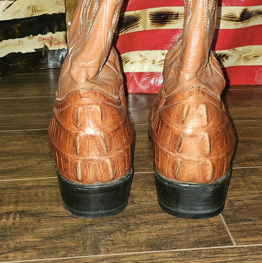 Alligator boots